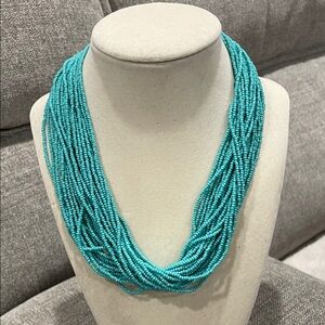 Turquoise Beaded Necklace